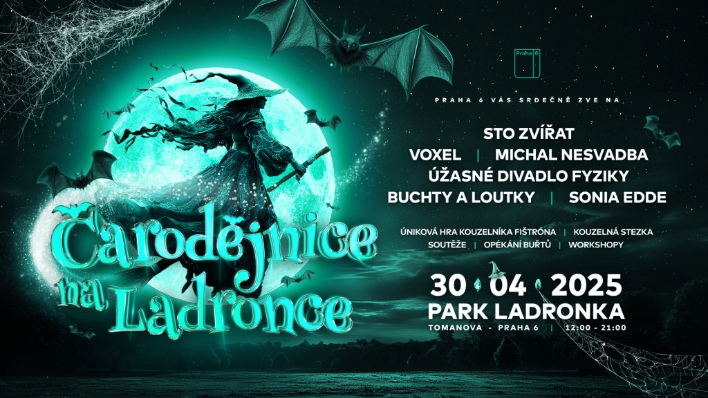 Čarodějnice na Ladronce – 2025