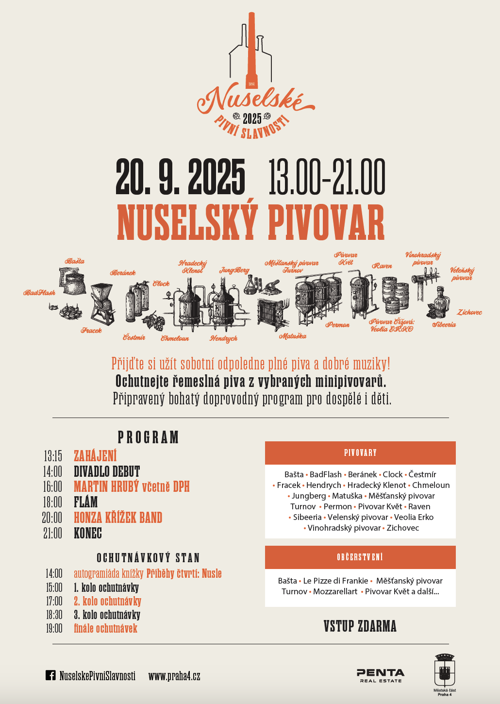 Nuselské pivní slavnosti 2025